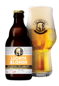 fles-en-glas-lichte-blonde lichte blonde