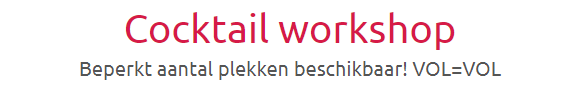Cocktail title