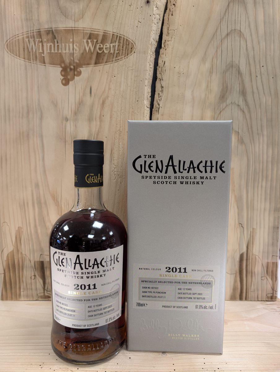 GlenAllachie 12 Years PX Puncheon Single Cask