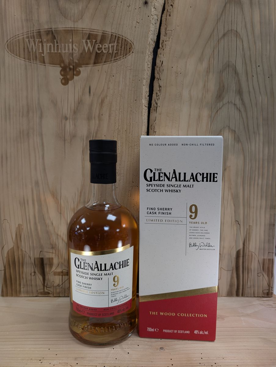 GlenAllachie 9 Years Fino Sherry Cask Series
