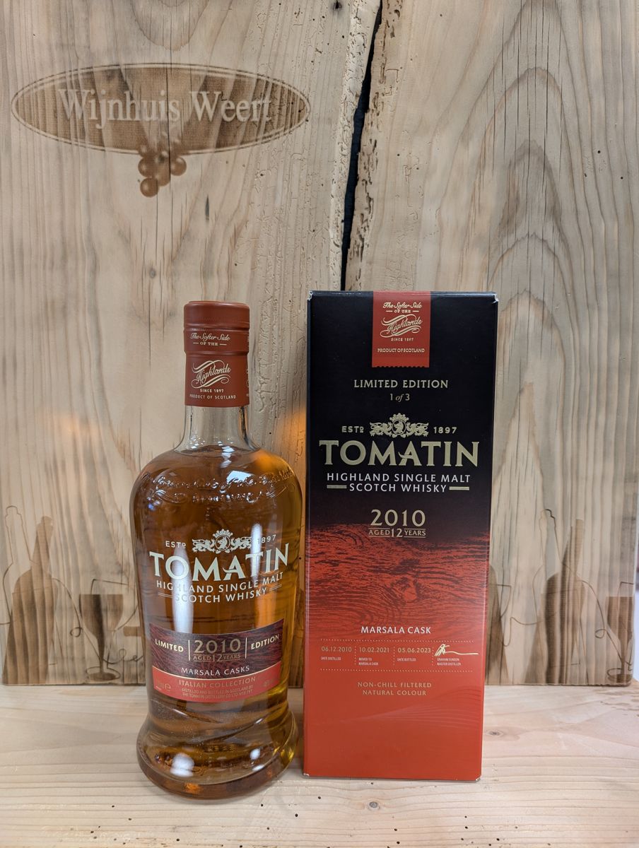 Tomatin Italian Collection Marsala Cask